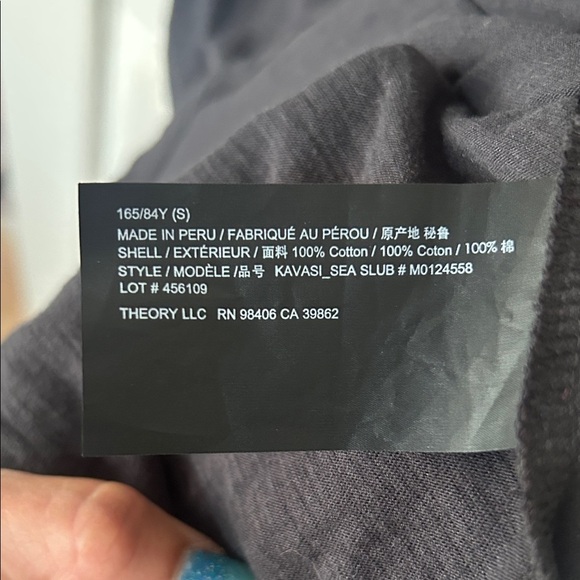 Theory Women's Black Tank Top - Picture 5 of 7